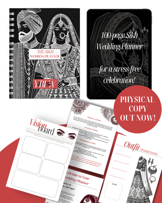 THE SIKH WEDDING PLANNER┃PHYSICAL COPY (LIMITED QUANTITY)
